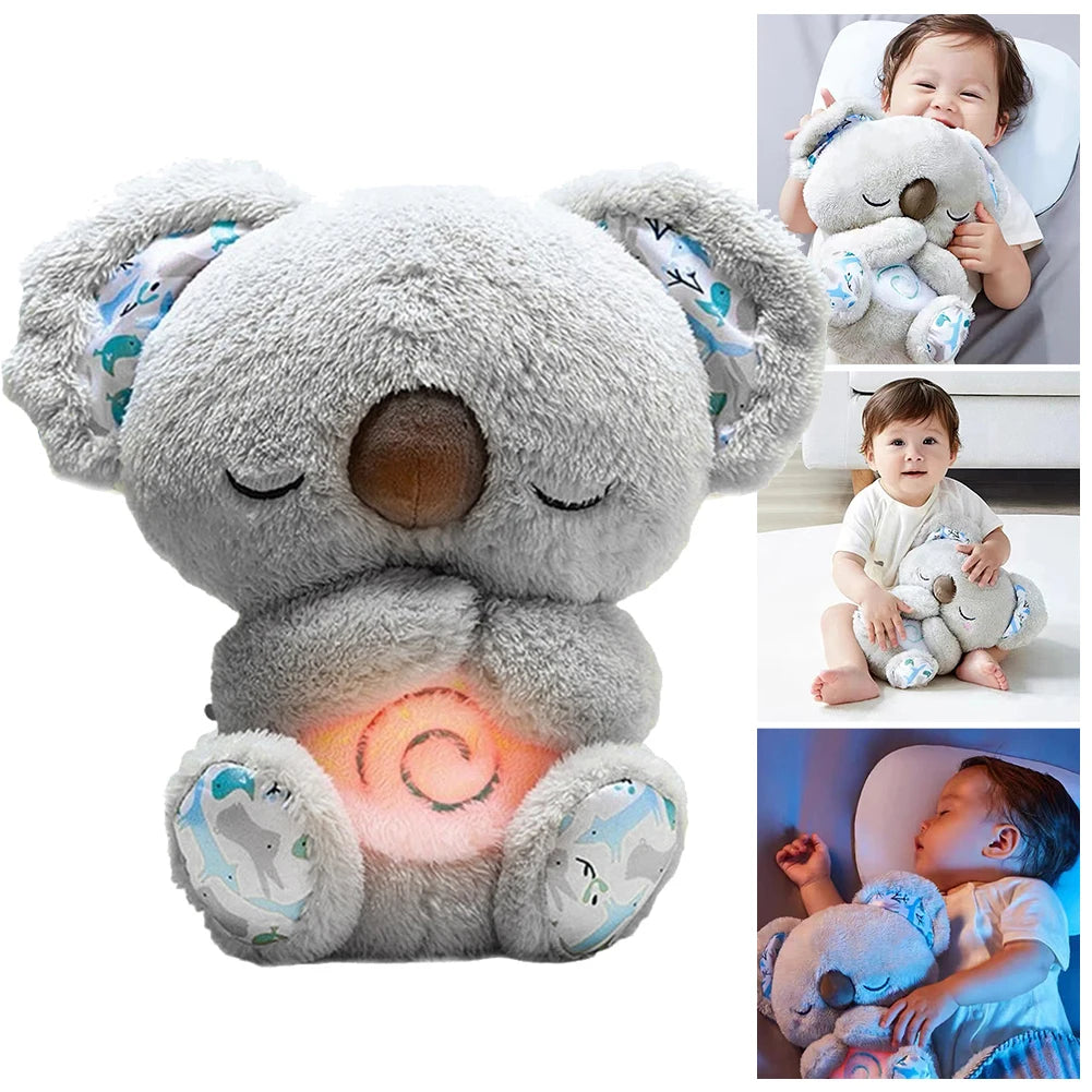 Breathing Koala Soothing Music Baby SleepingToy Gifts