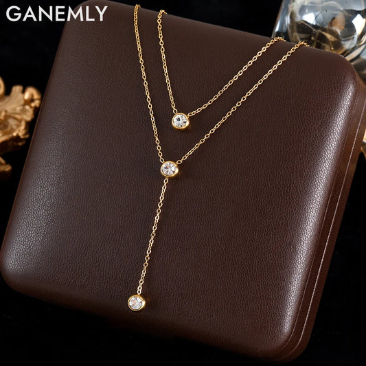 Women Girl New Trendy Luxury Neck Chain Jewelry Lady Gift