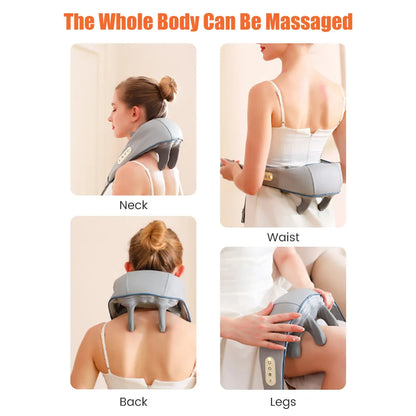 Electric Neck Cervical Leg Muscles Massage Shawl