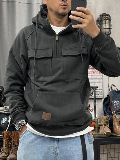 Male Clothes 90s Vintage Hoodies Sweatshirt for Men Winter  New