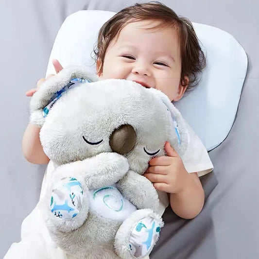 Breathing Koala Soothing Music Baby SleepingToy Gifts