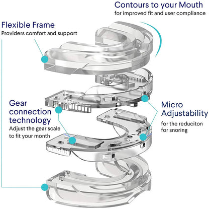 Silicone Anti-Snoring Teeth Mouth Night Device Stop Snore Care Tool