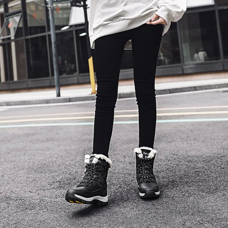 Ankle Boots Women Winter Shoes Keep Warm